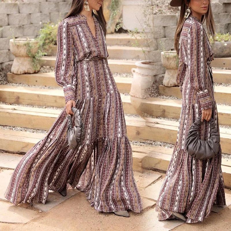 Robe longue chic vintage