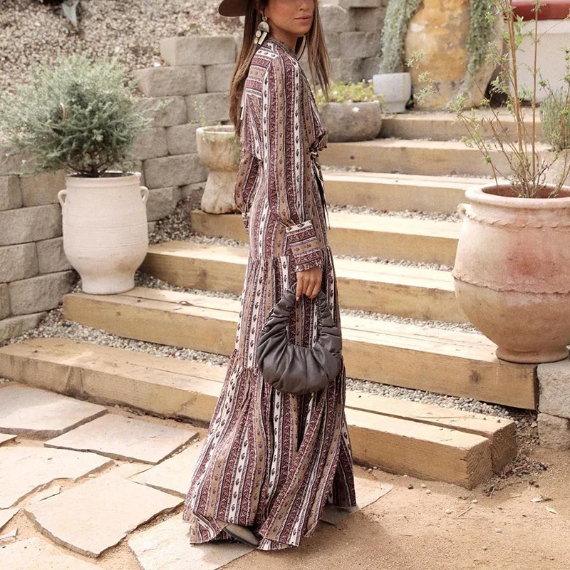 Robe longue chic vintage