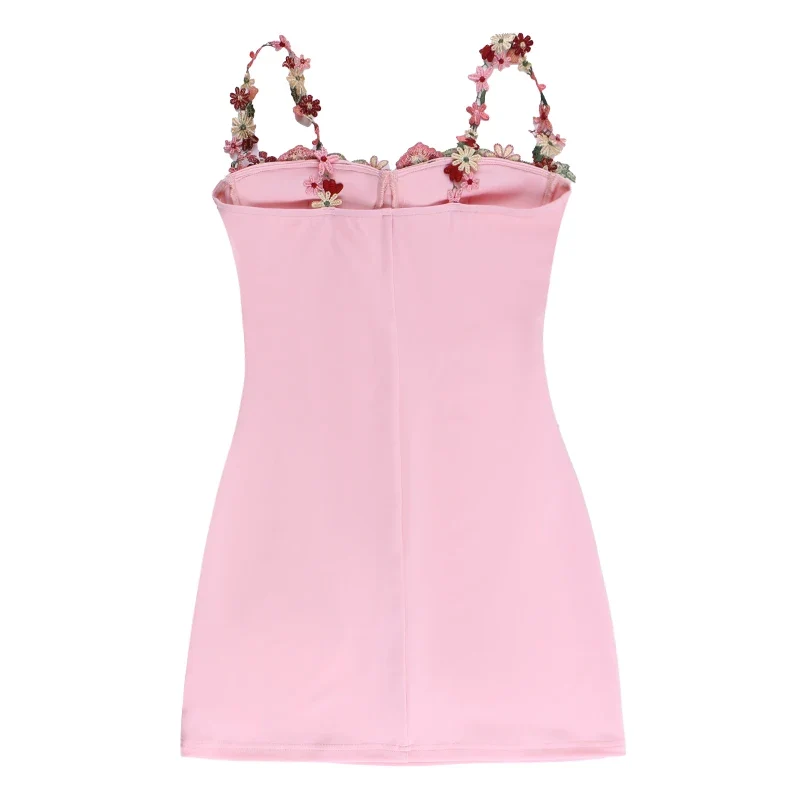 Robe Mini Rose Vintage