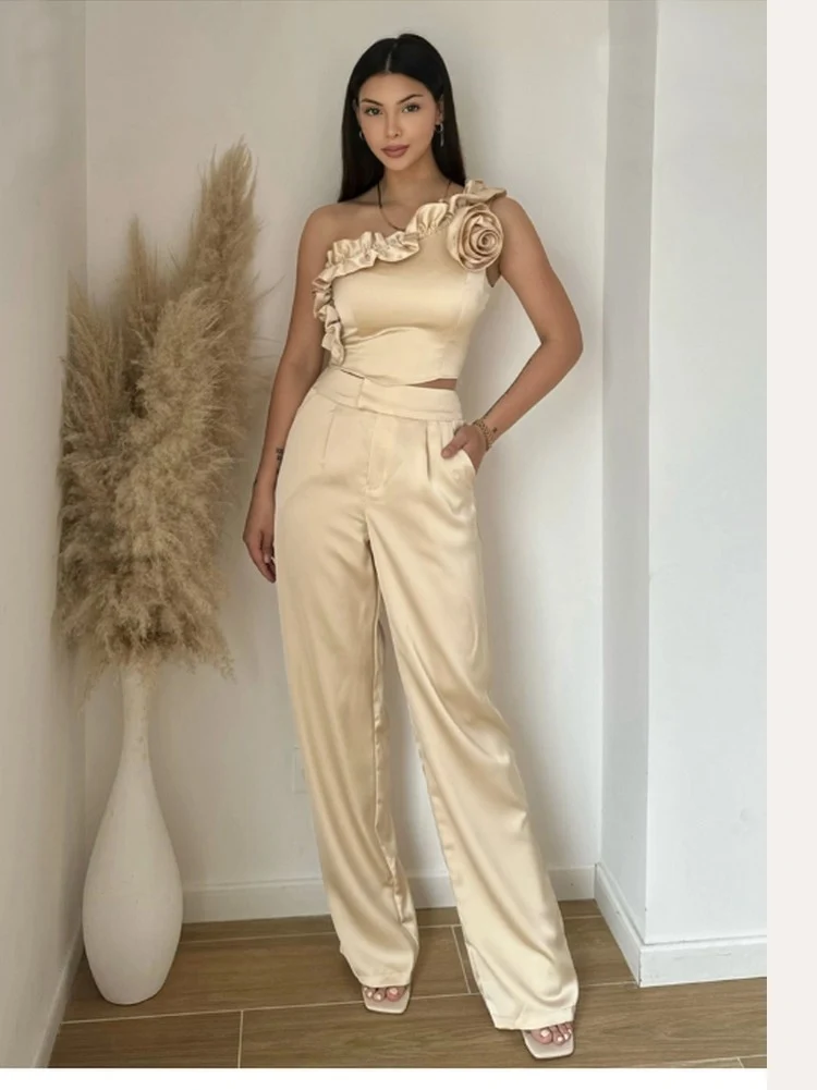 Ensemble dore chic pour femme