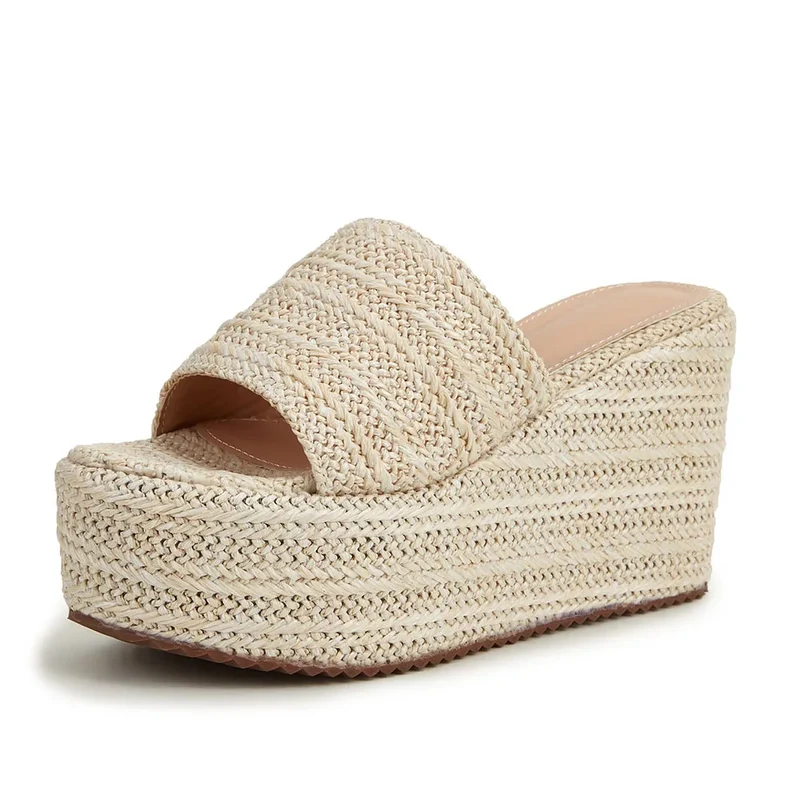 Espadrille Plateforme Chanvre Bohèmes