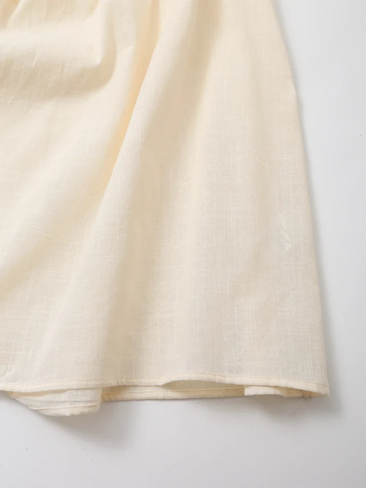 Robe manches mi longues coton hippie