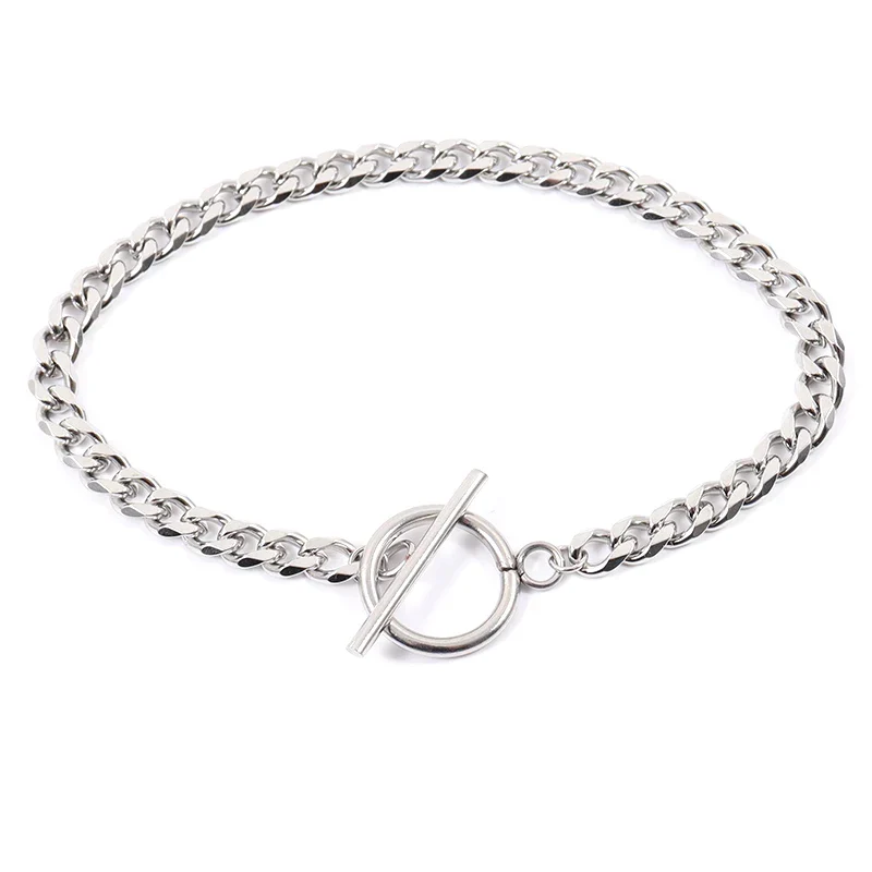 Bracelet de chaîne plaqué argent