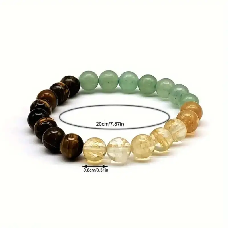 Bracelet Lithothérapie pour la prospérité et protection