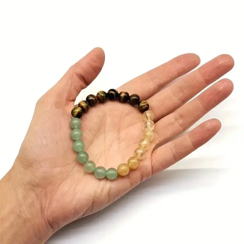 Bracelet Lithothérapie pour la prospérité et protection
