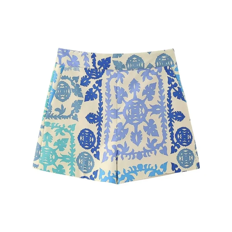 Short imprimé pour femmes