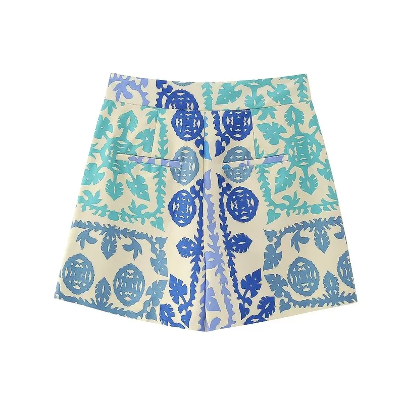 Short imprimé pour femmes