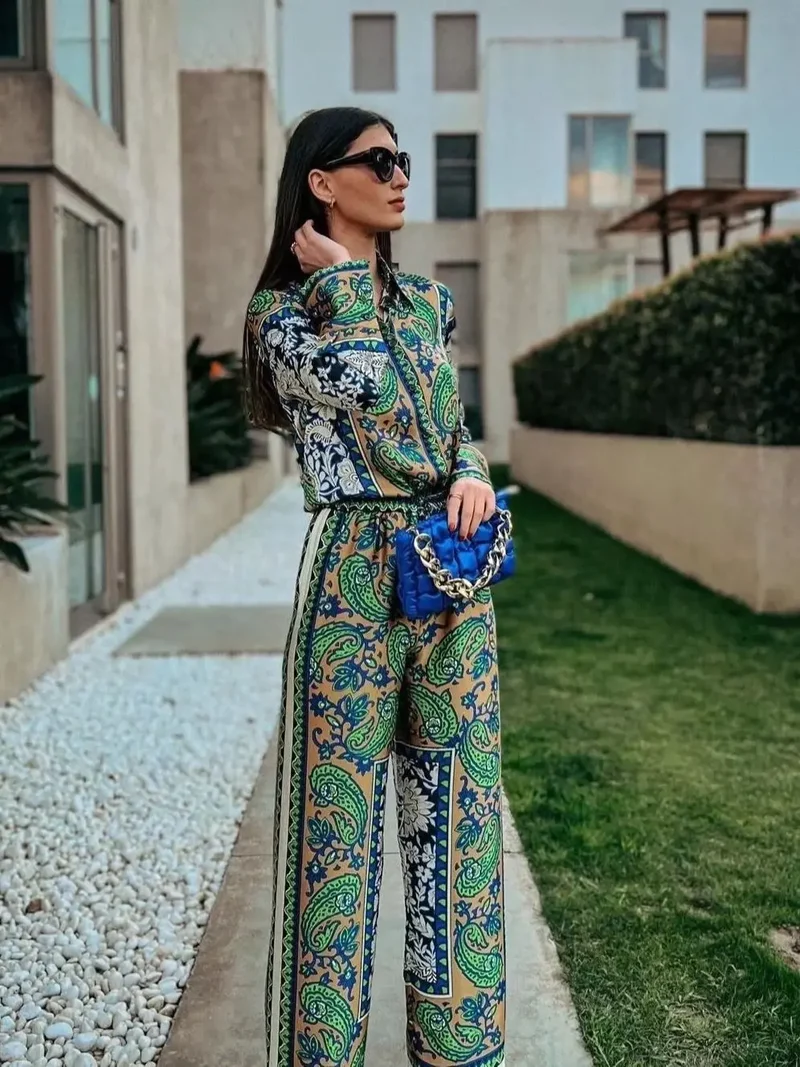 Ensemble Vintage Vert