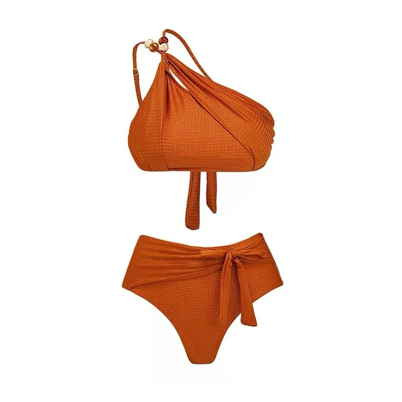 Ensemble Maillot de Bain et Jupe Terracotta