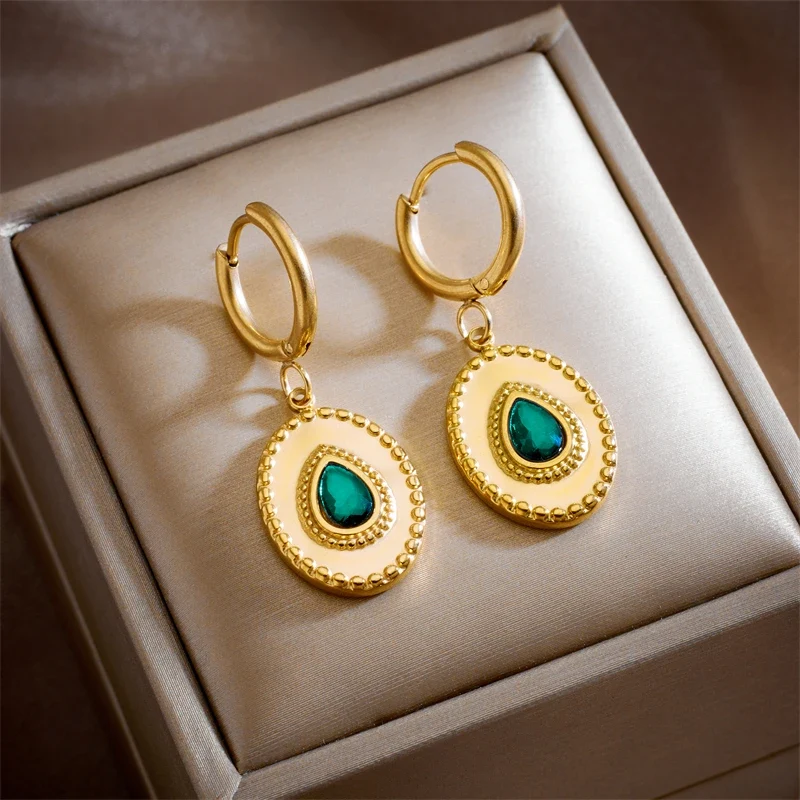 Boucle d'Oreille Pierre
