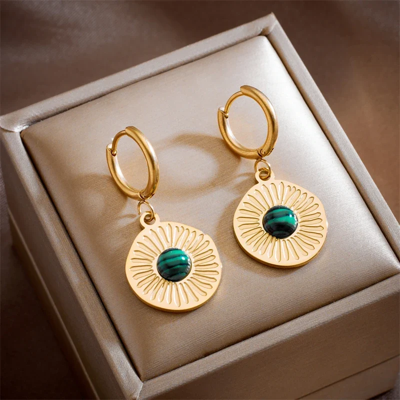 Boucle d'Oreille Pierre