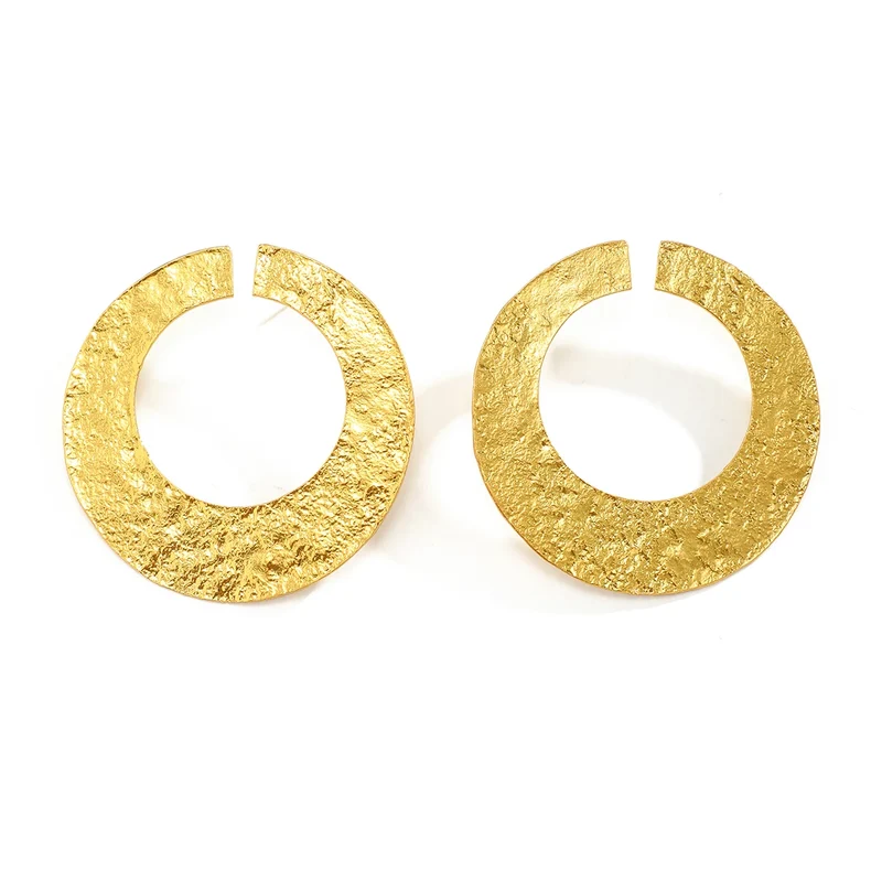 Boucles d'oreille Rond Oversize