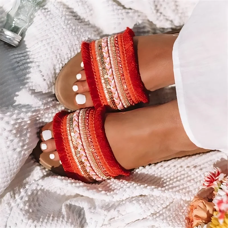 Sandales Franges