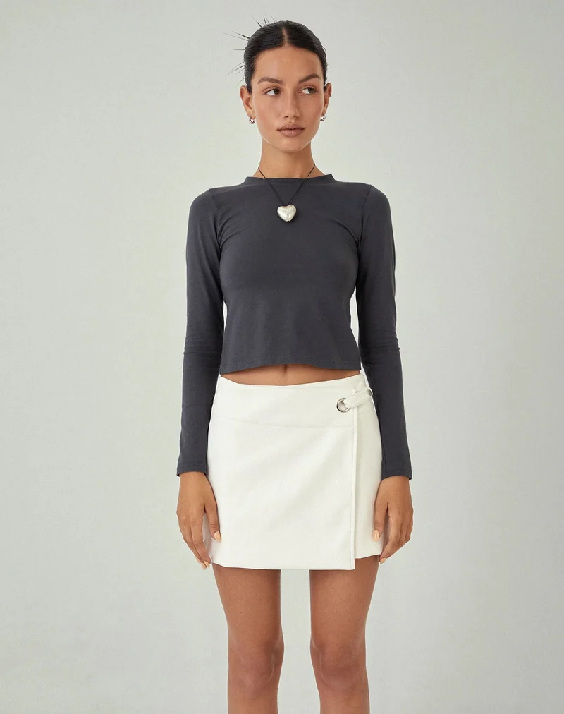 Suratmi Long Sleeve Top in Ocean Storm