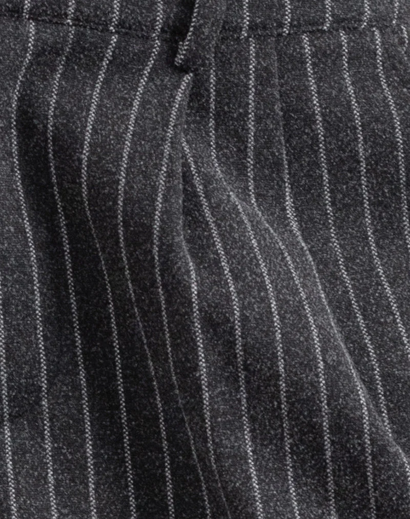 Pantalon large Misha à rayures noires