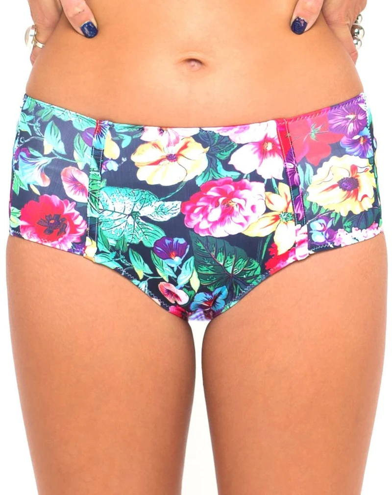 Bas de bikini long en Cottage Garden