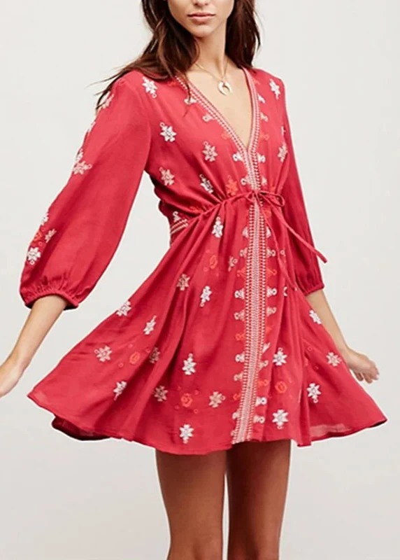 Robe femme été hippie