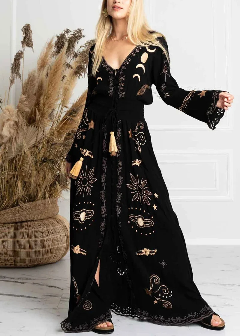 Robe plage grande taille boheme