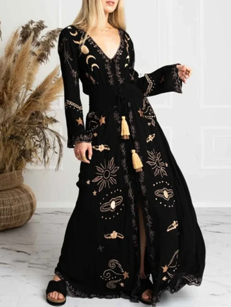 Robe plage grande taille boheme