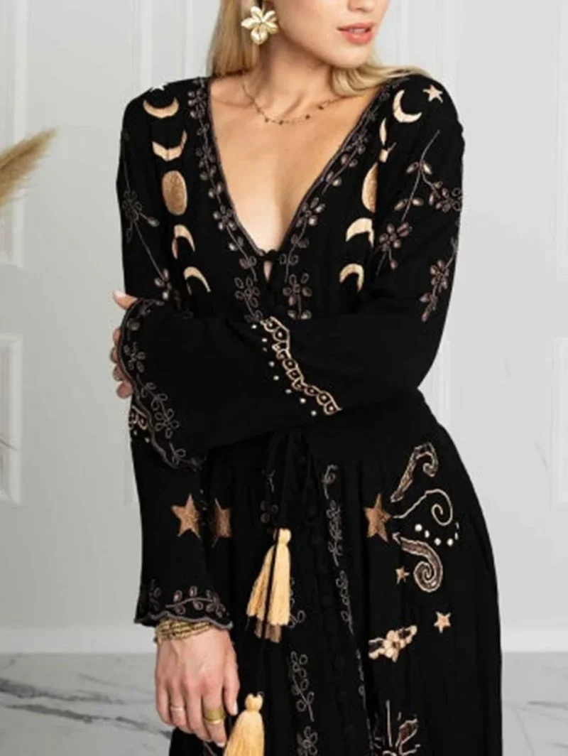Robe plage grande taille boheme