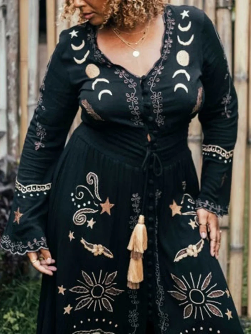 Robe plage grande taille boheme
