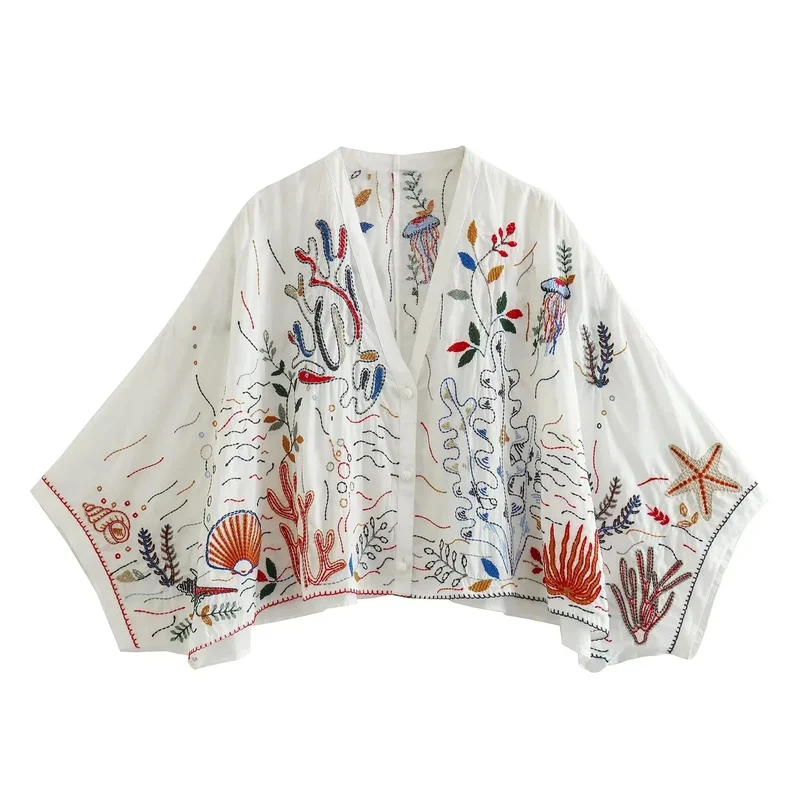 Ensemble bohème blouse et jupe