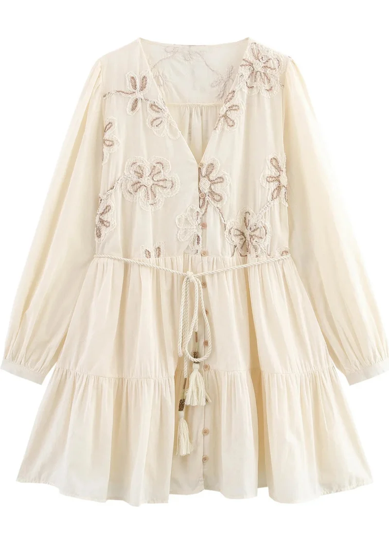 Robe ample lin boheme