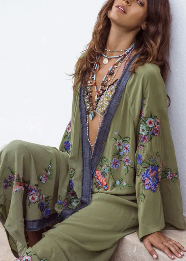 Kimono long bohème