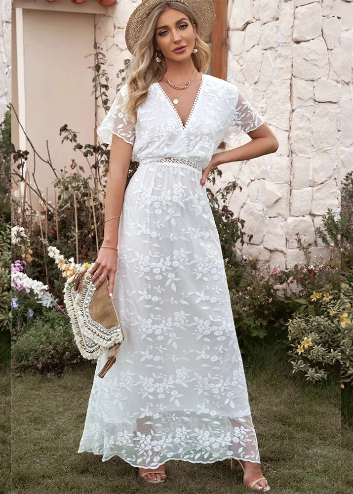 Robe de Mariée Vintage Bohème