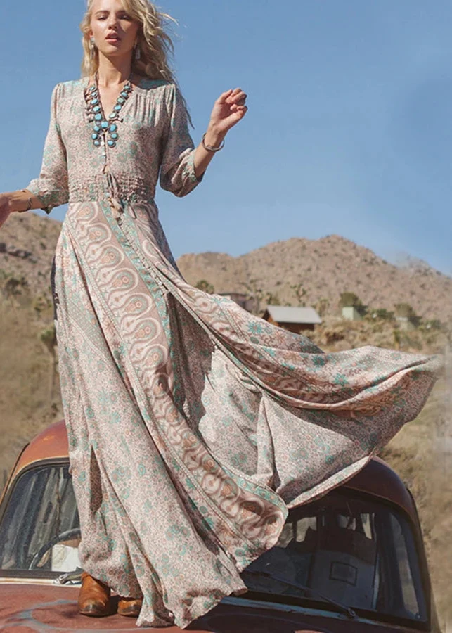 Robe style boheme hippie