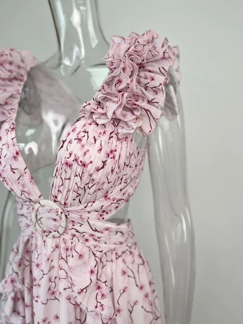 Robe longue vintage chic