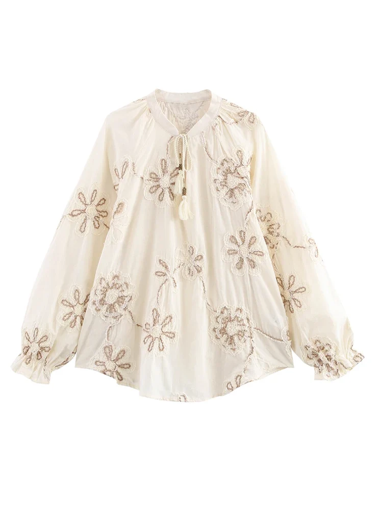 Blouse Broderie Blanche Boho