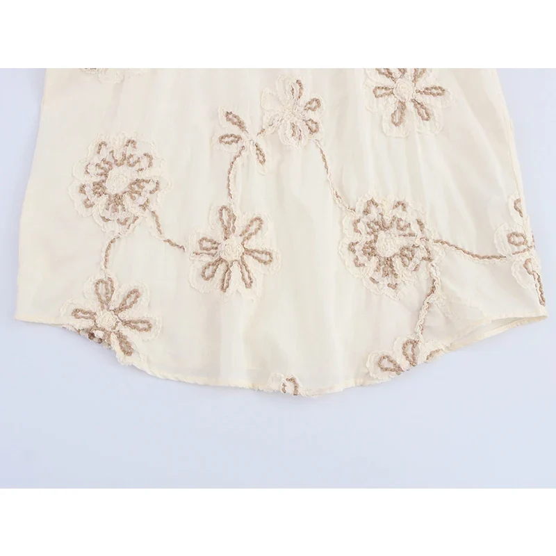 Blouse Broderie Blanche Boho