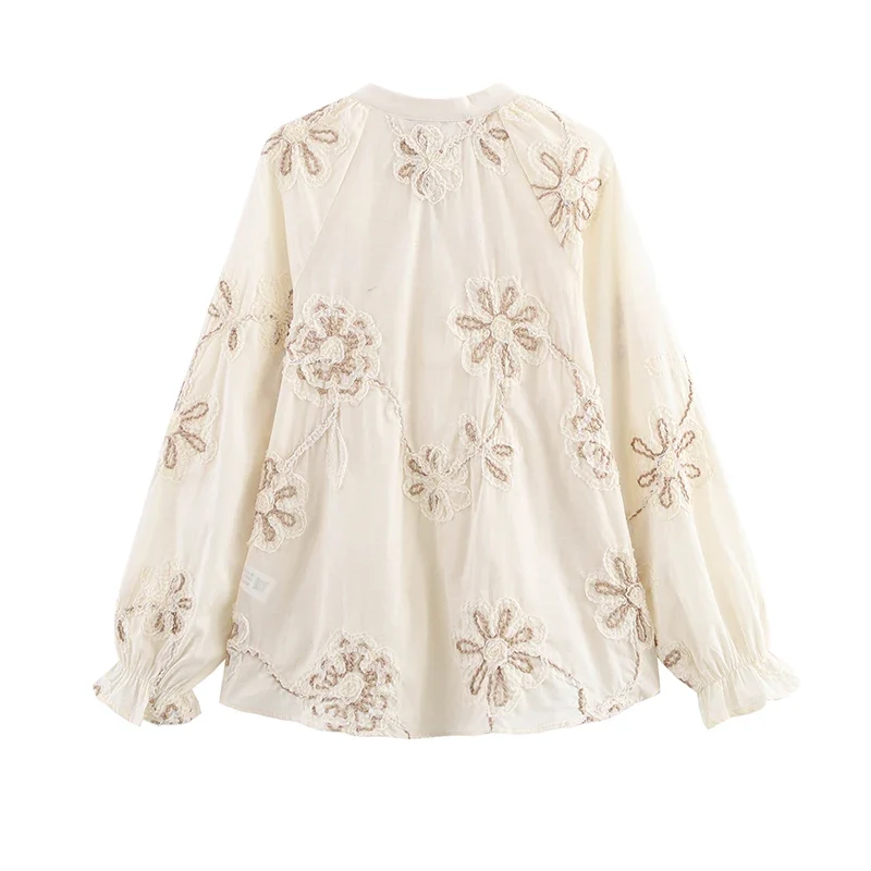 Blouse Broderie Blanche Boho