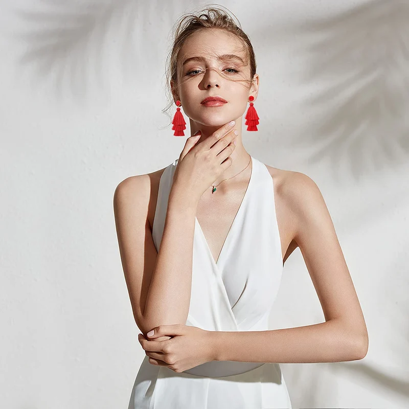 Boucles d'oreilles femme Pompons