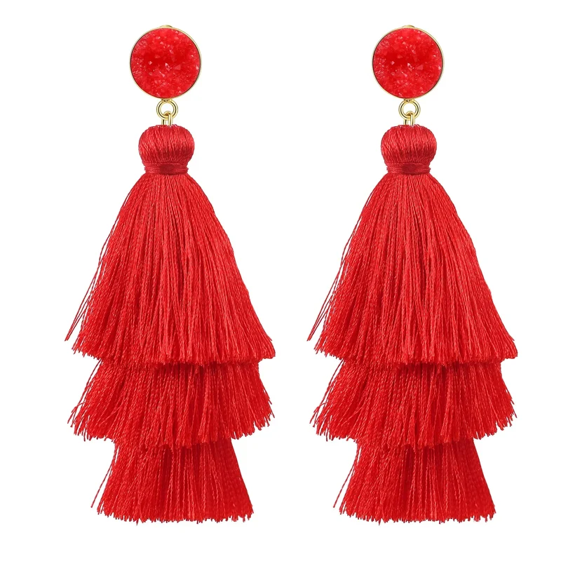 Boucles d'oreilles femme Pompons