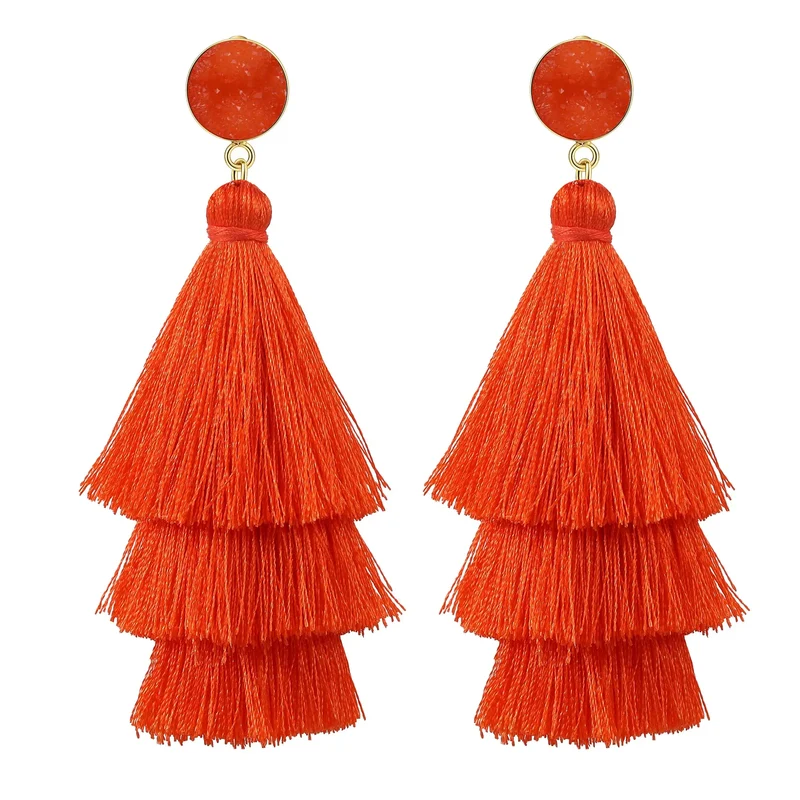 Boucles d'oreilles femme Pompons