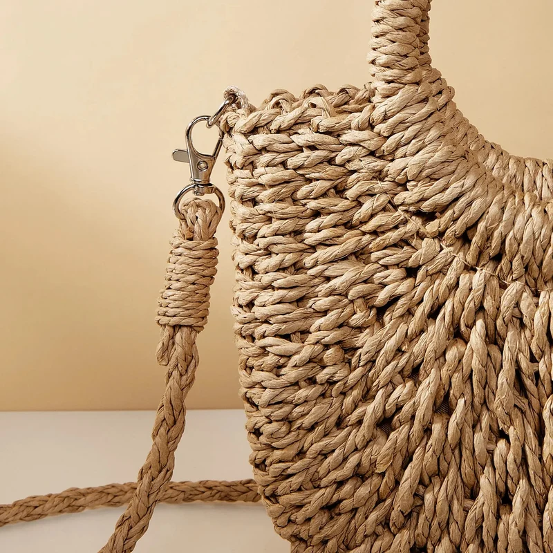 Sac bohème tressé de plage