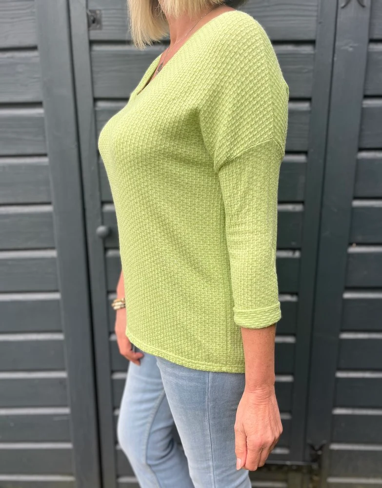 Pull Léandro vert