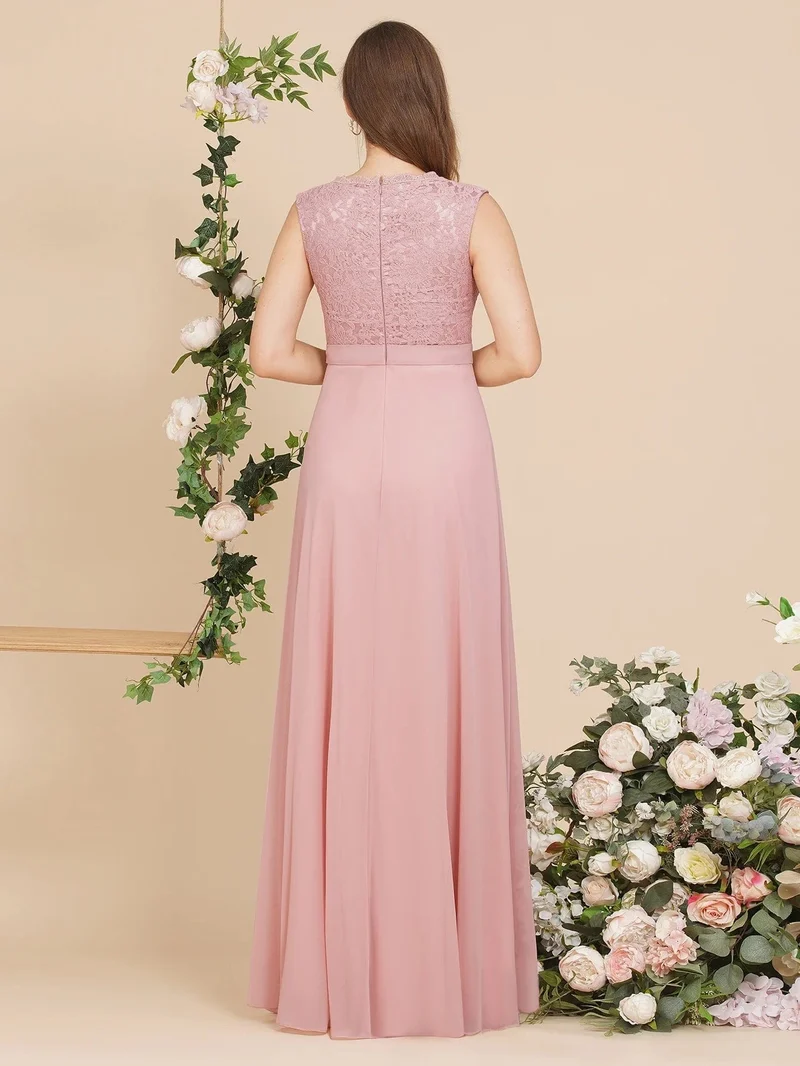 Robe demoiselle d'honneur longue chic