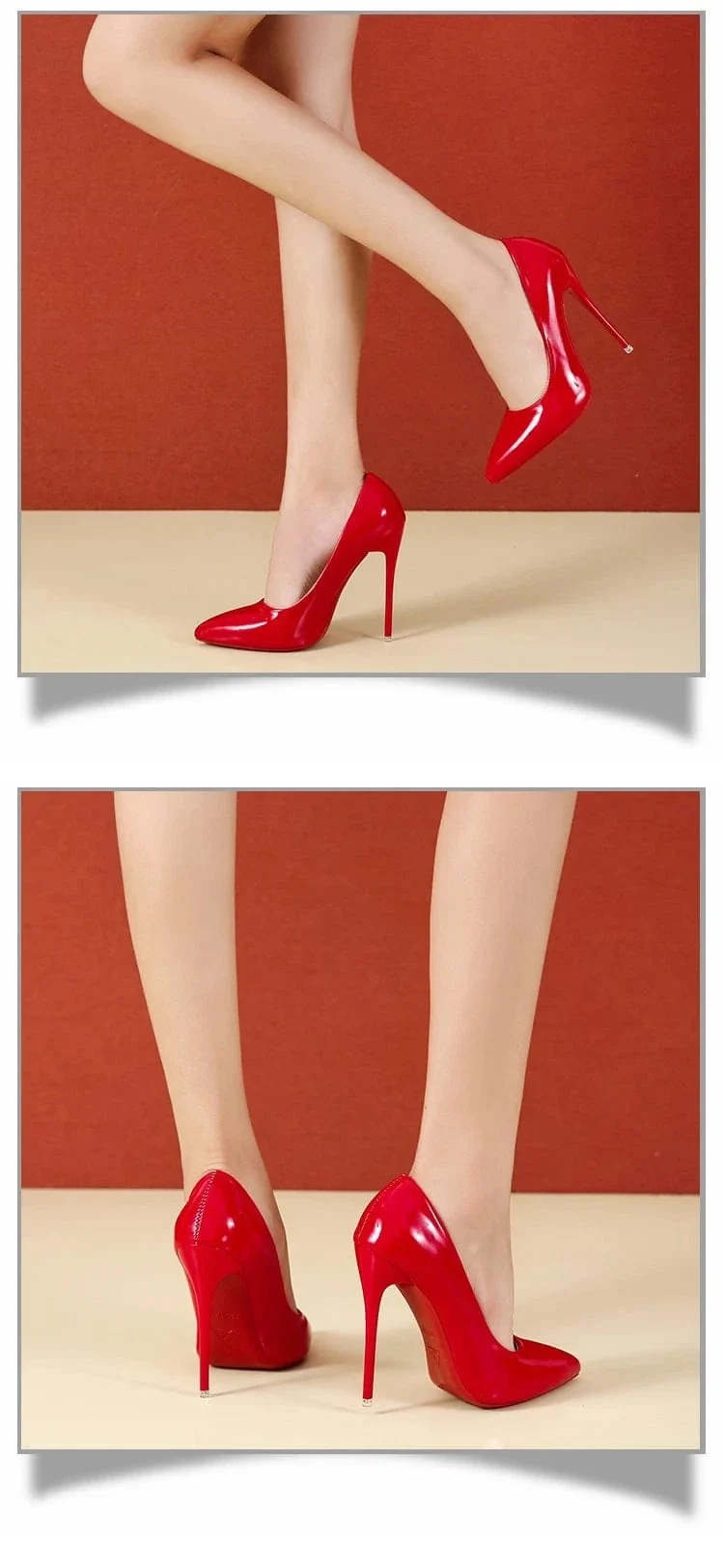 Talons aiguilles rouges