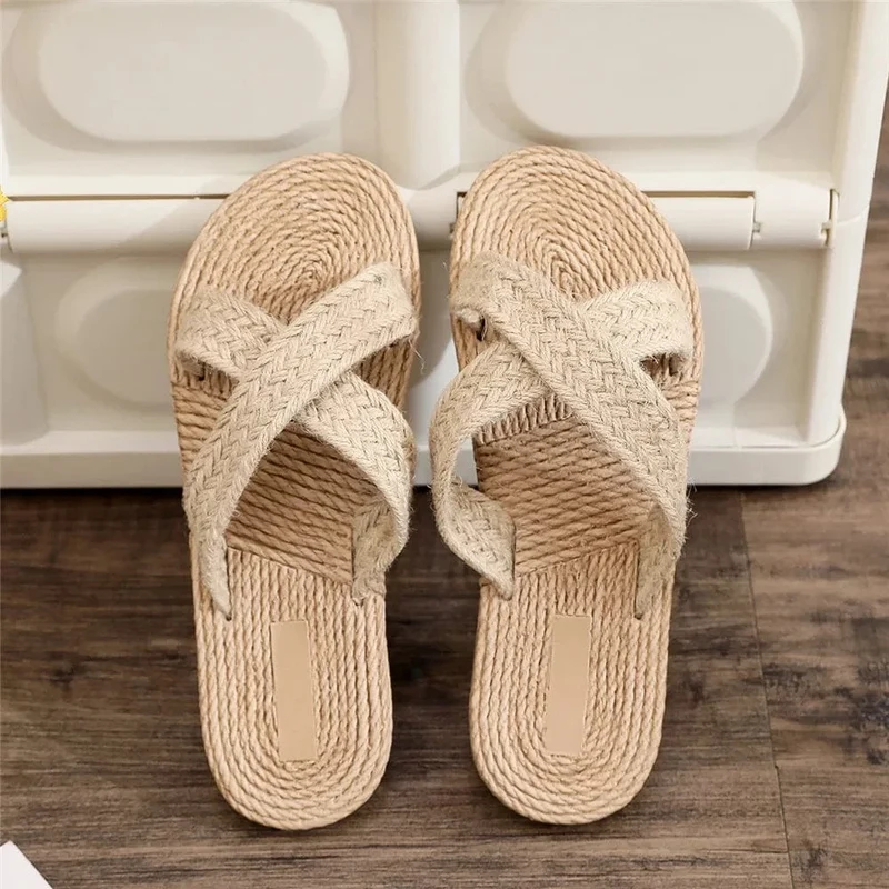 Sandales tressées pour femme