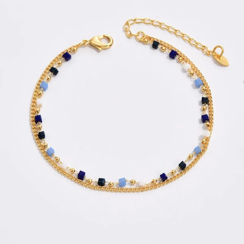 Bracelet cheville bohème