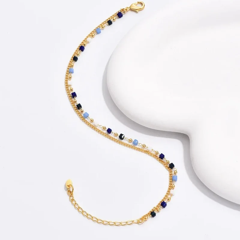 Bracelet cheville bohème