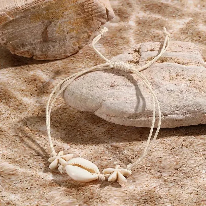 Bracelet coquillage femme