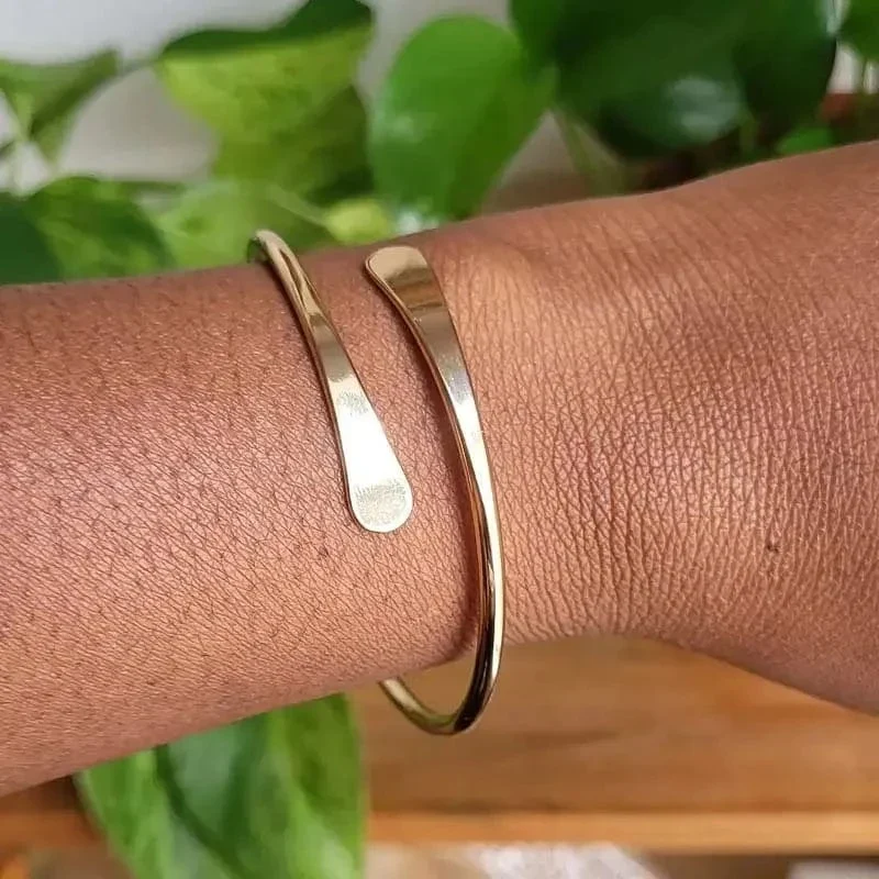 Bracelet jonc en or