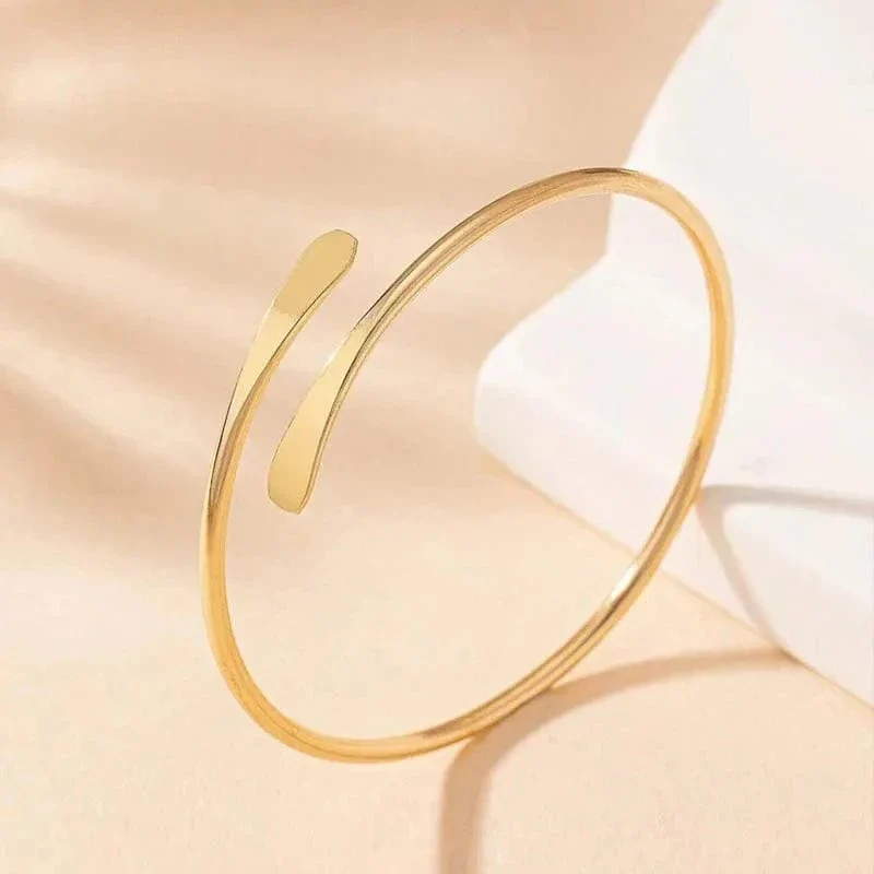 Bracelet jonc en or