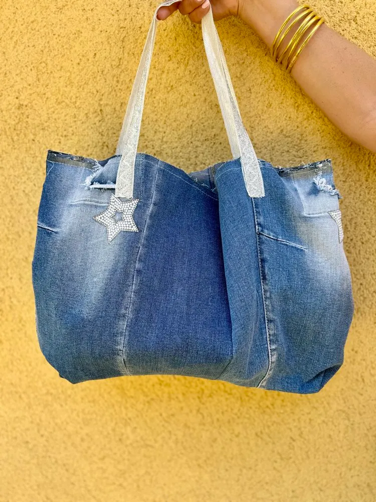 Sac en jean Kiss