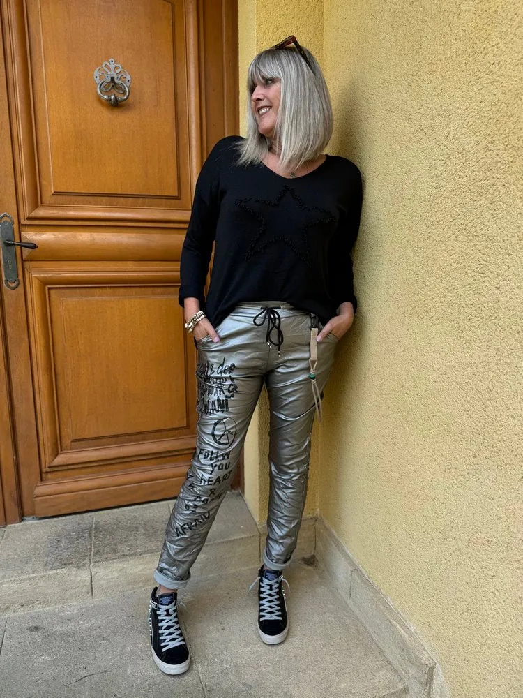 Jogg simili VALENTINO gris
