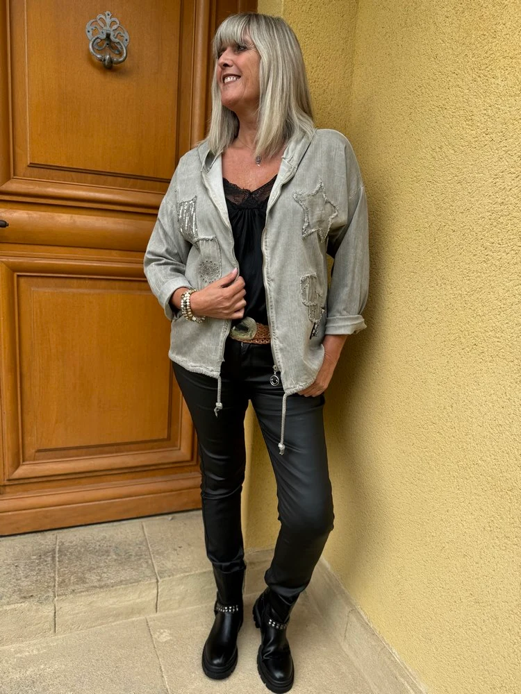 Blouson Carlo taupe